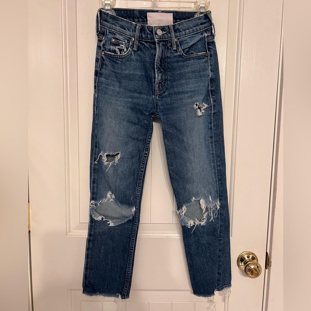 MOTHER Jeans distressed size 23